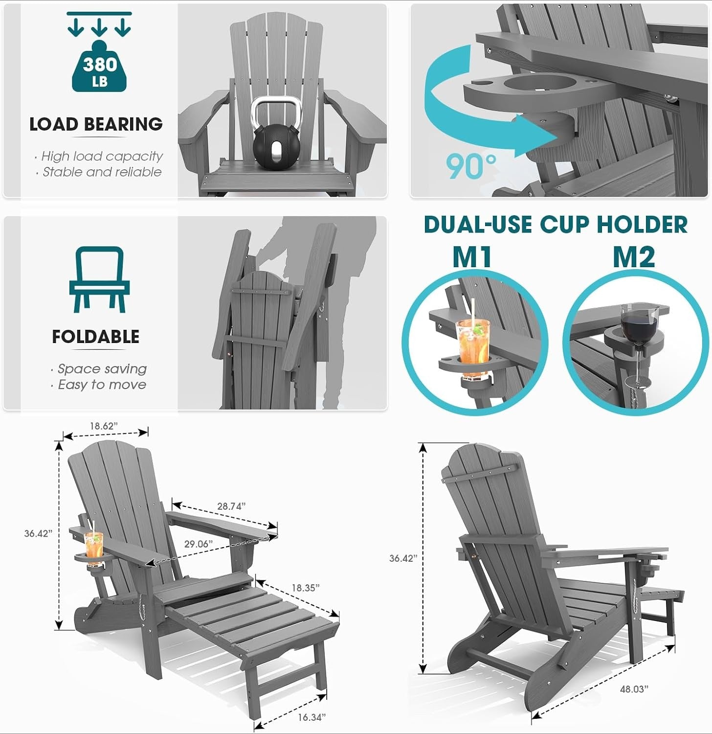 Folding Adirondack Chairs