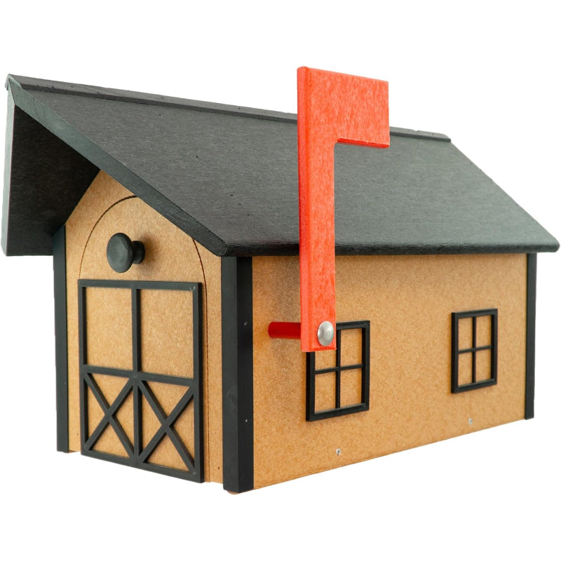 Large Farmhouse Post Mount Mailbox