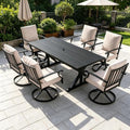 7-Piece Patio Dining Set, Sand